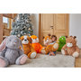 Voir la diapositive 3 : One Two Fun Peluche animal assis 58 cm dinosaure