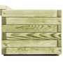 Voir la diapositive 5 : VIDAXL Banc de jardin a jardinieres Bois de pin impregne