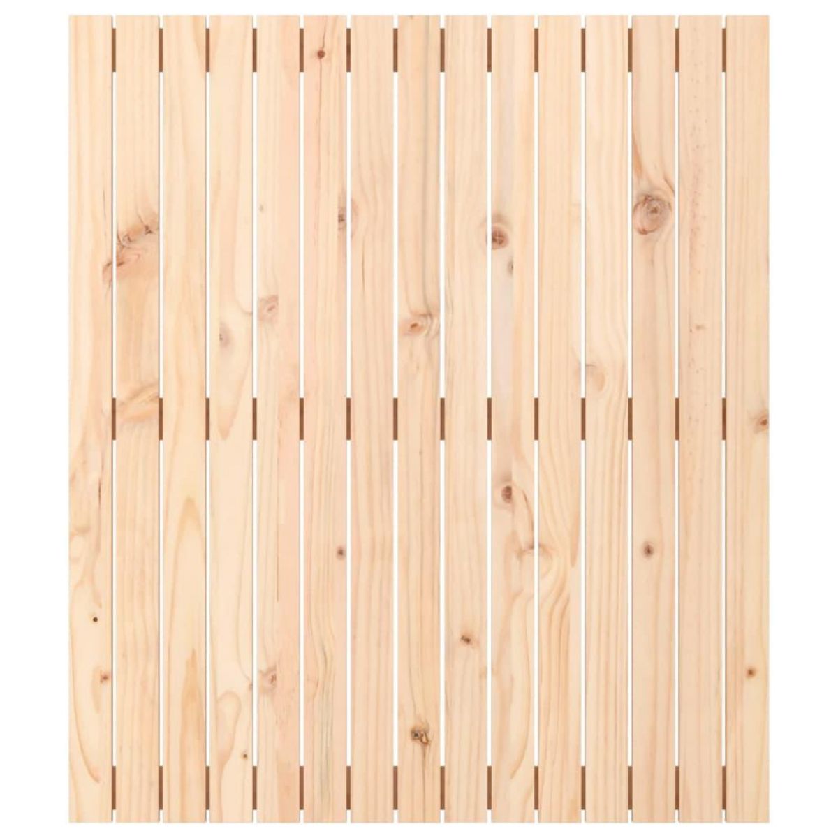 VIDAXL Tete de lit murale 95,5x3x110 cm Bois massif de pin