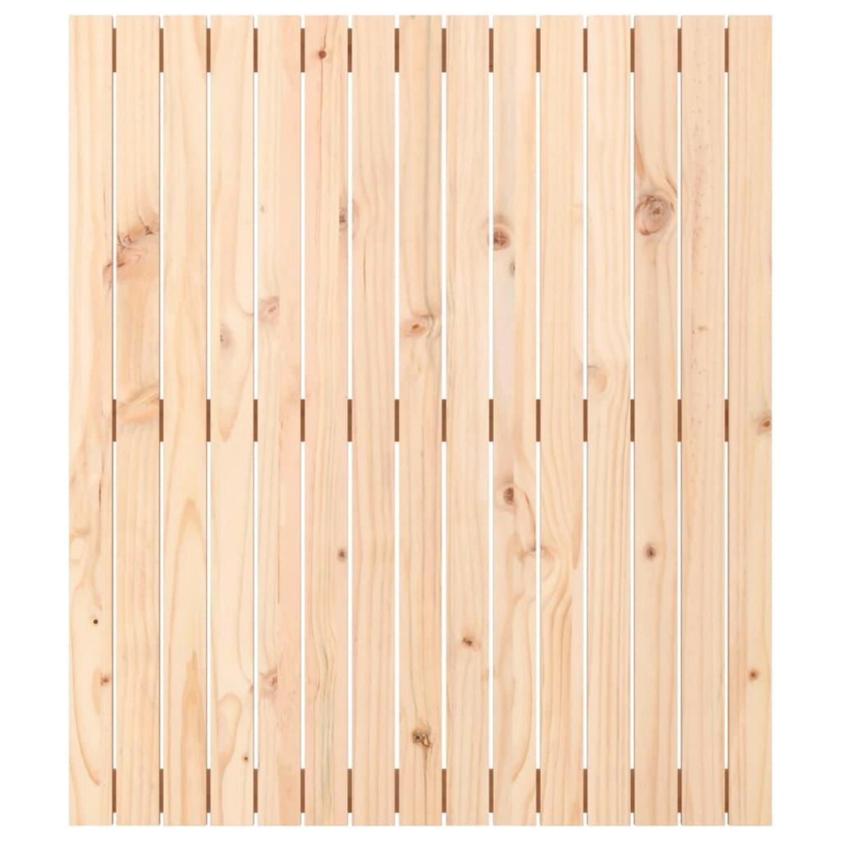 VIDAXL Tete de lit murale 95,5x3x110 cm Bois massif de pin