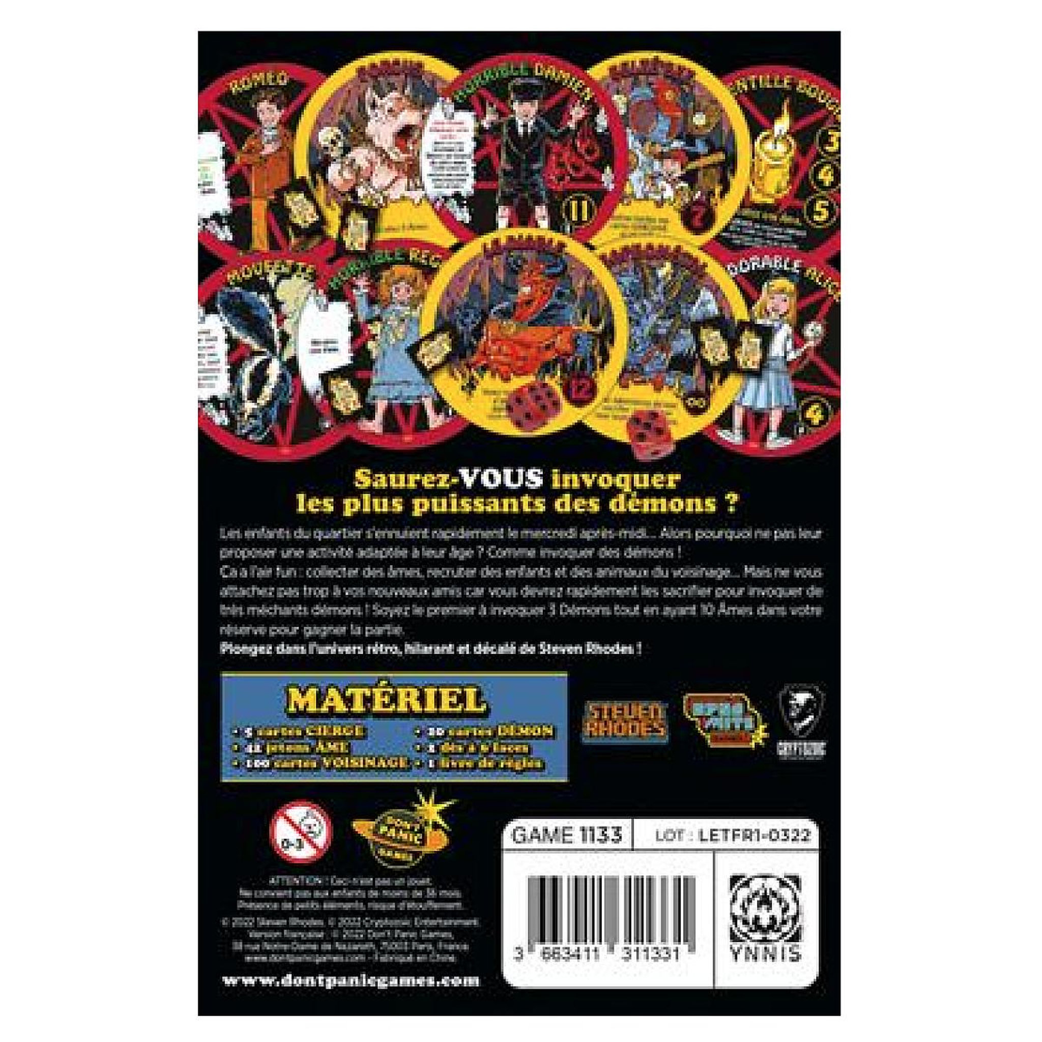 Voir la diapositive 2 : Asmodee Let's Summon Demons de Steven Rhodes