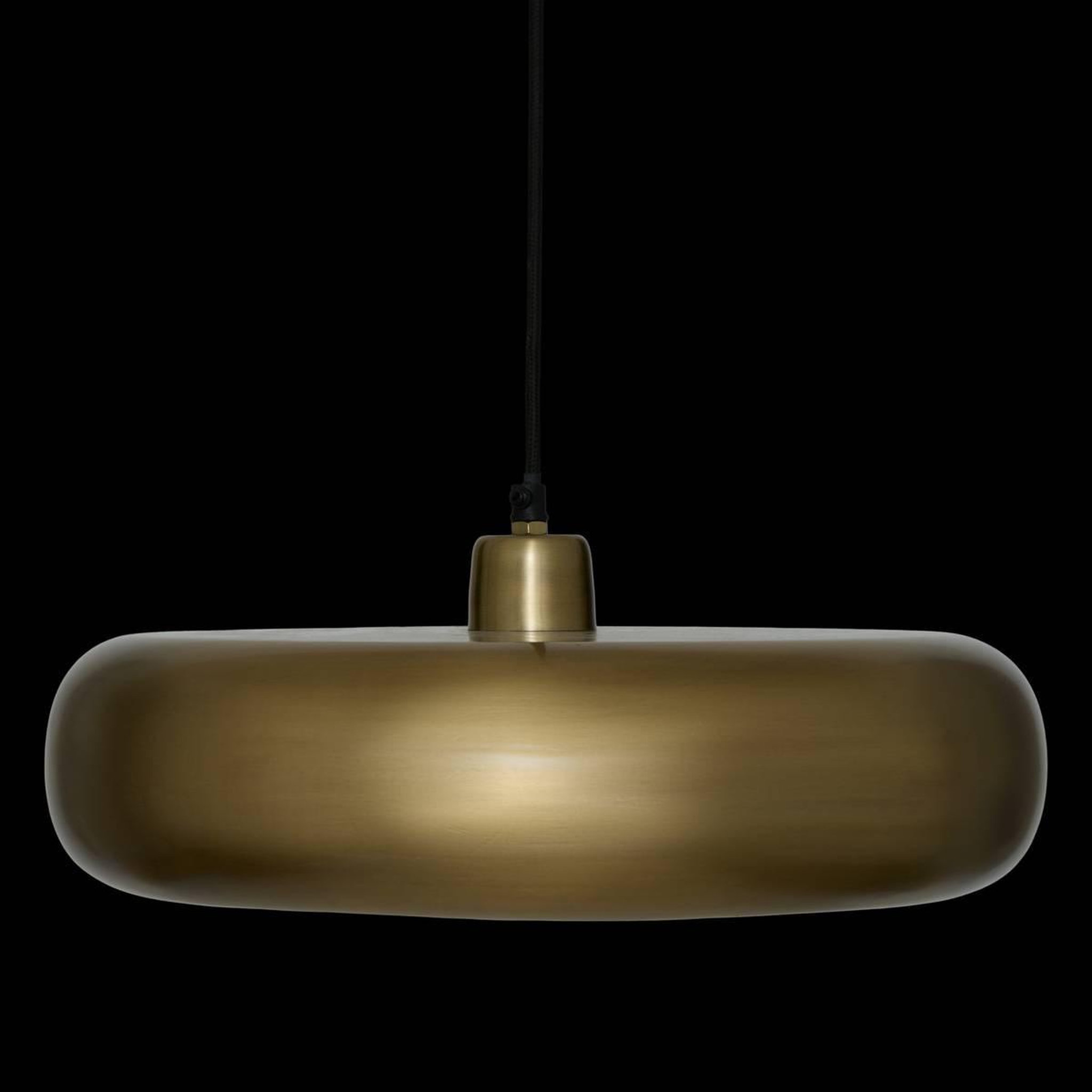 Voir la diapositive 4 : ATMOSPHERA Lampe Suspension en Métal  Gena  39cm Doré