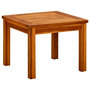 Voir la diapositive 1 : VIDAXL Table basse de jardin 45x45x36 cm Bois solide d'acacia