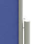 Voir la diapositive 4 : VIDAXL Auvent lateral retractable Bleu 140x1200 cm