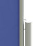 Voir la diapositive 4 : VIDAXL Auvent lateral retractable Bleu 140x1200 cm
