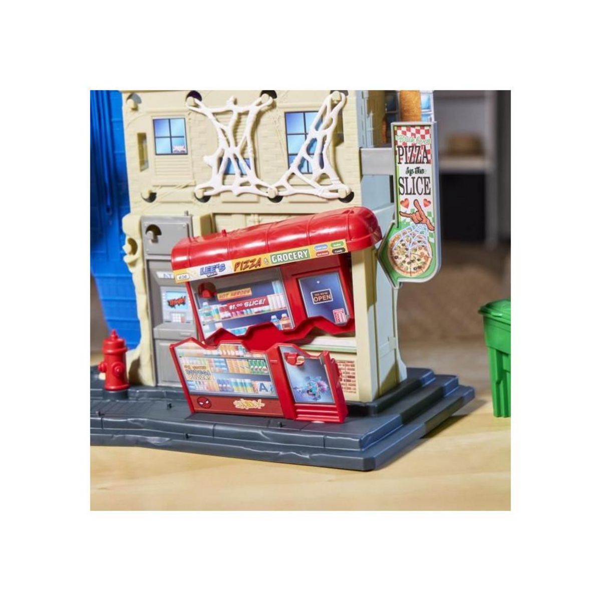 HASBRO Spiderman La ville des lanceurs de toiles, coffret pour enfants, Marvel Spider-Man VenomVersus, des 4 ans