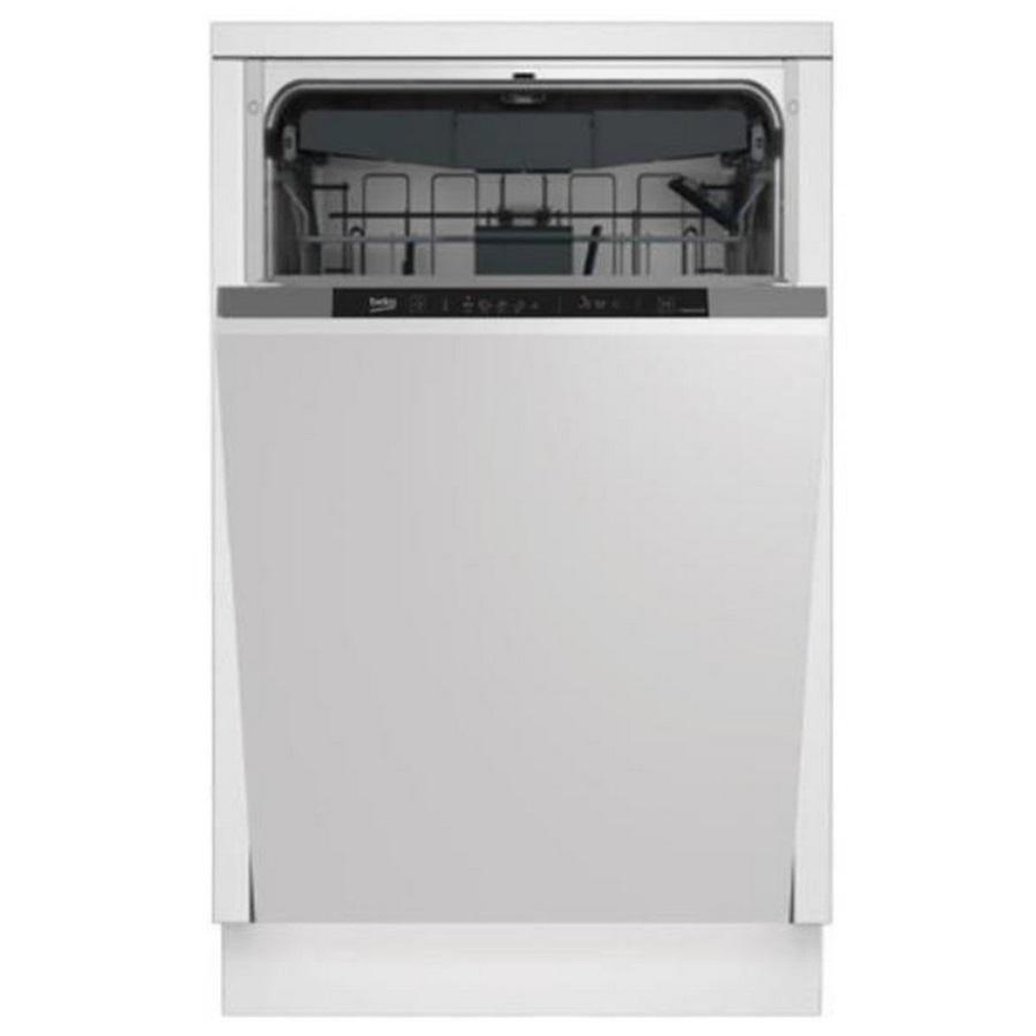 Voir la diapositive 1 : Beko Lave-vaisselle 45cm 11 couverts 47db tout intégrable - kdis28122
