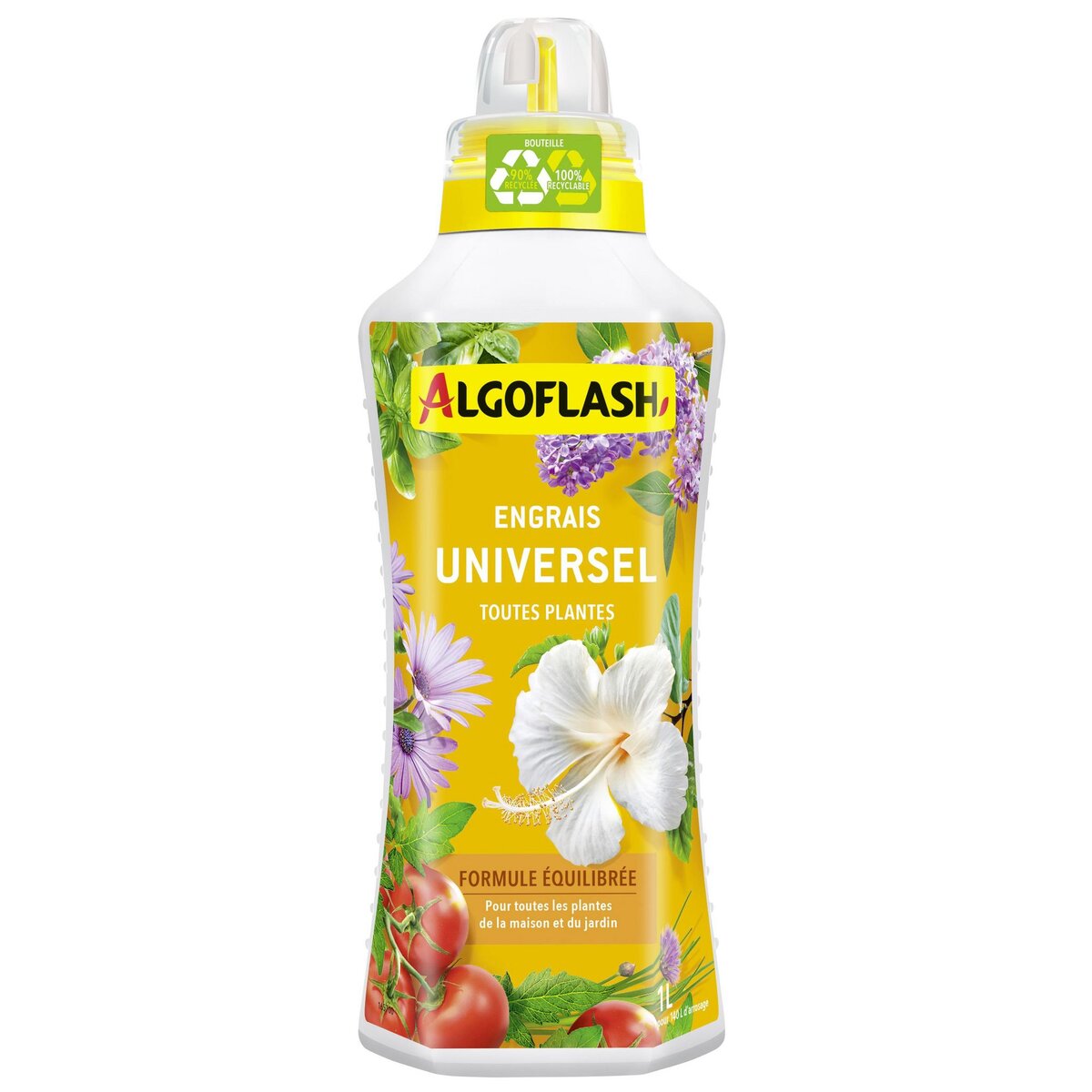 ALGOFLASH Engrais universel liquide pour plantes 1 L Algoflash