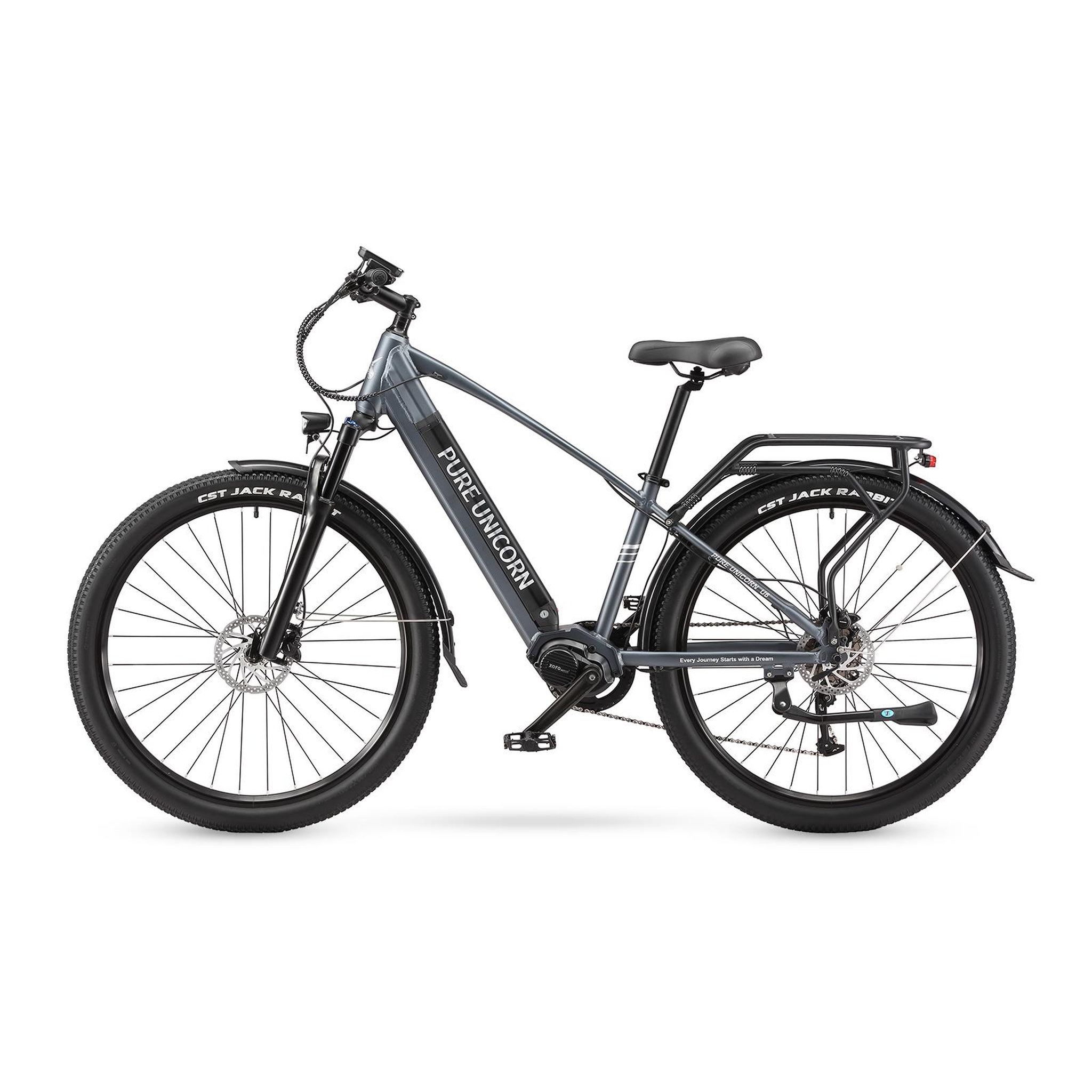 Voir la diapositive 4 : PURE UNICORN Vélo de banlieue électrique PURE UNICORN U6, moteur à entraînement central 48 V 500 W