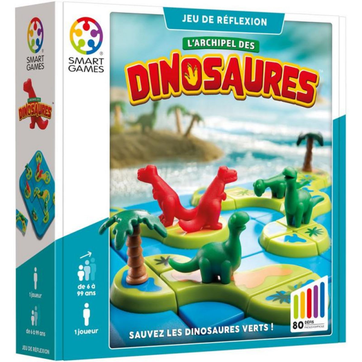 Smart Games Jeu de réflexion Smartgames L'Archipel des Dinosaures