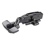 CENTRALE BRICO Charnière invisible acier pour meuble, Sensys, amorti applique rentrant 35 mm