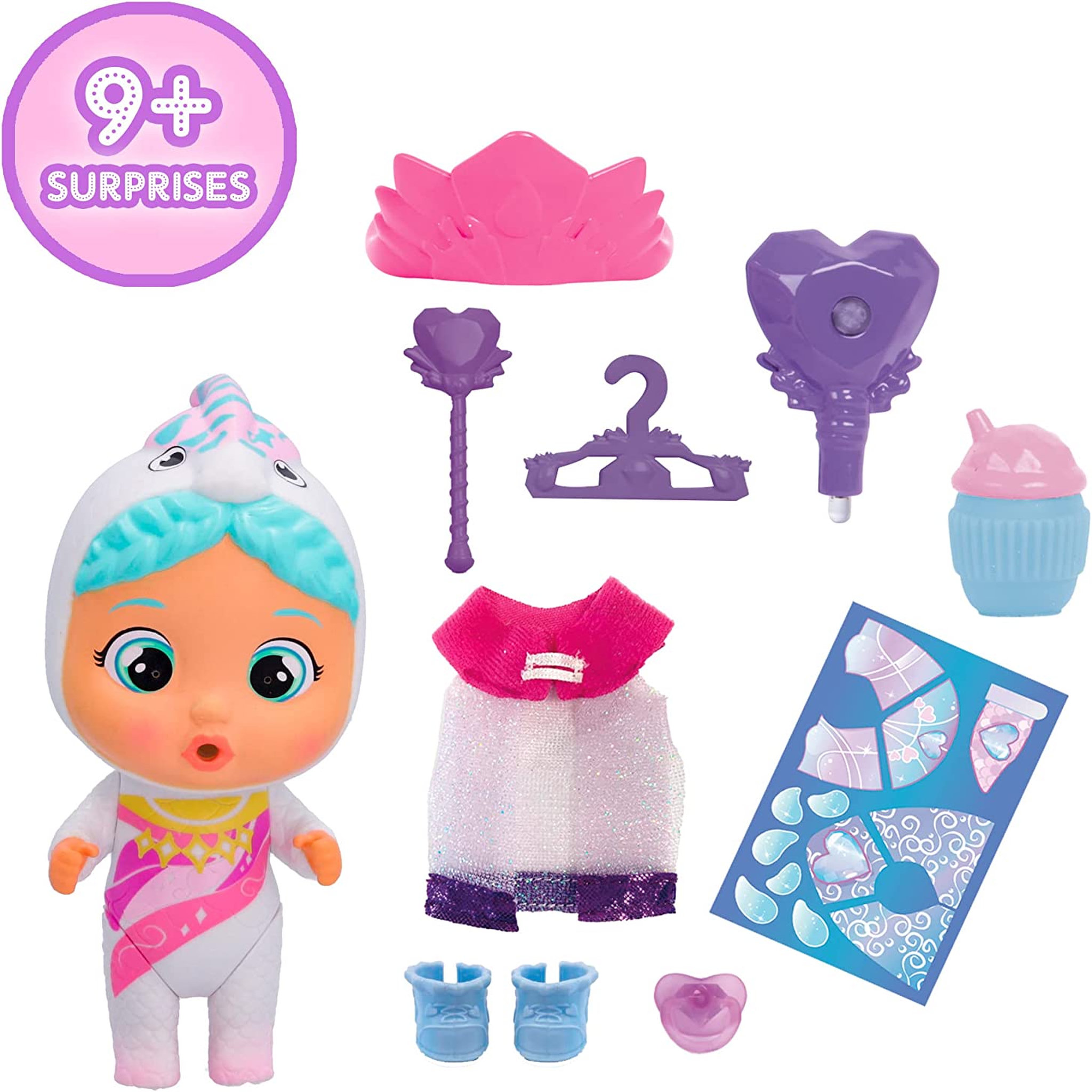 Voir la diapositive 2 : IMC TOYS Château Elodie Icy Cry Babies Magic Tears