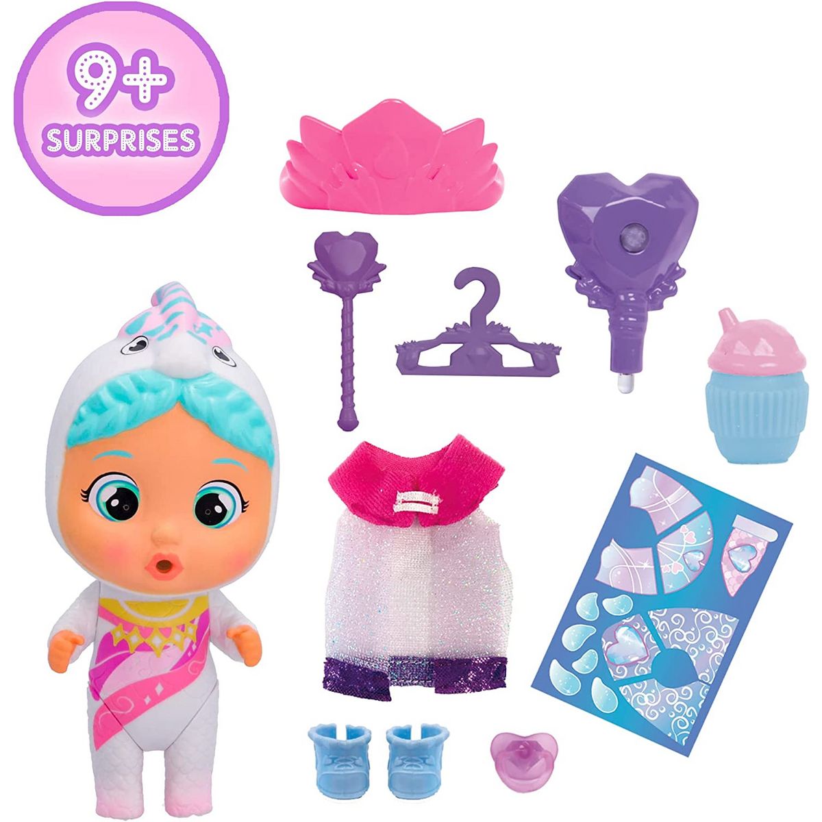 IMC TOYS Château Elodie Icy Cry Babies Magic Tears