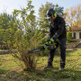 Voir la diapositive 3 : VITO Tronconneuse thermique 45cm3 Lame 45 cm Guide OREGON Moteur 2T Carburateur Walbro Coupe Bois Élagage Abattage VITO