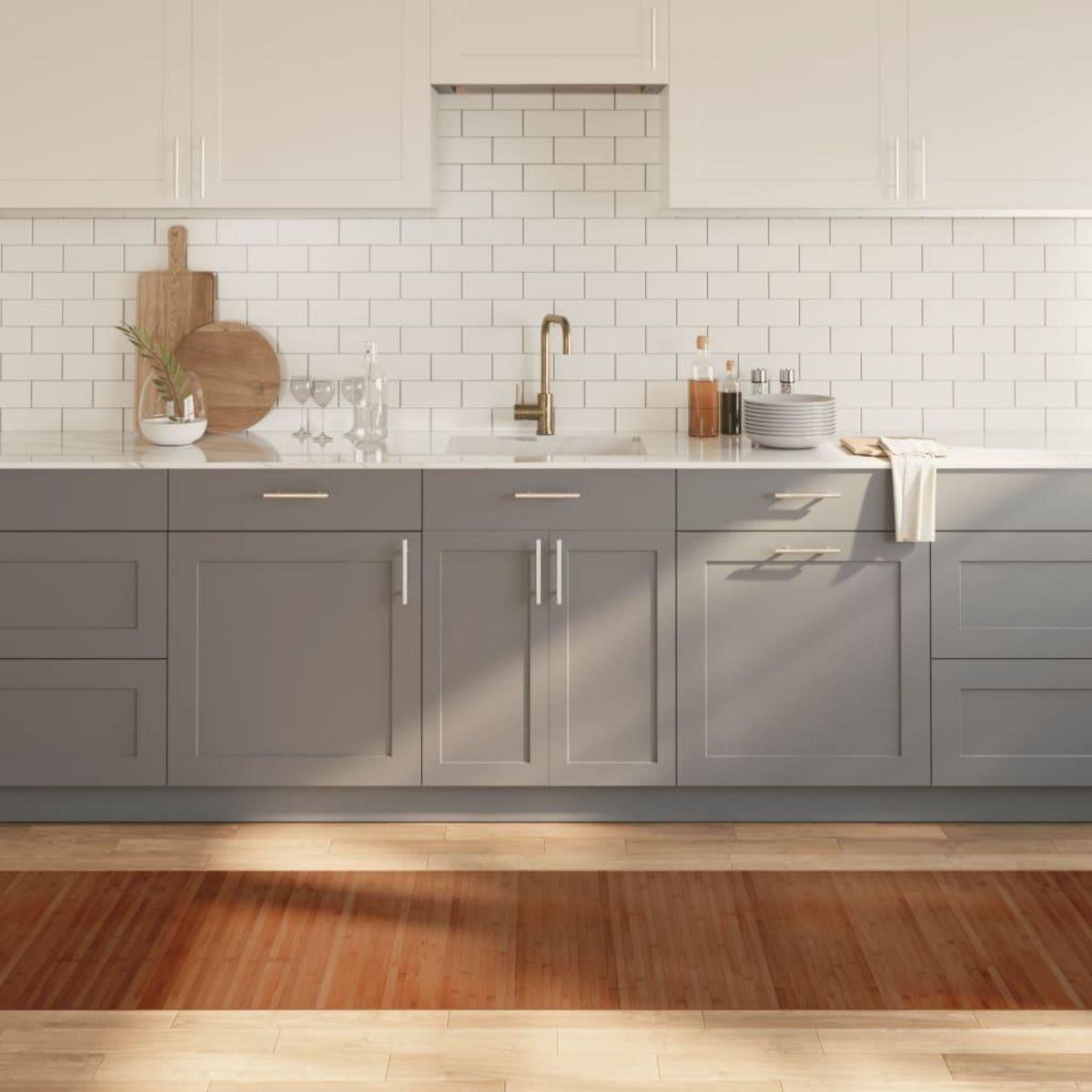 VIDAXL Tapis rectangulaire marron 70x500 cm bambou