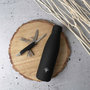Voir la diapositive 6 : Paris Prix Bouteille Isotherme & Couteau  Coffret  26cm Noir