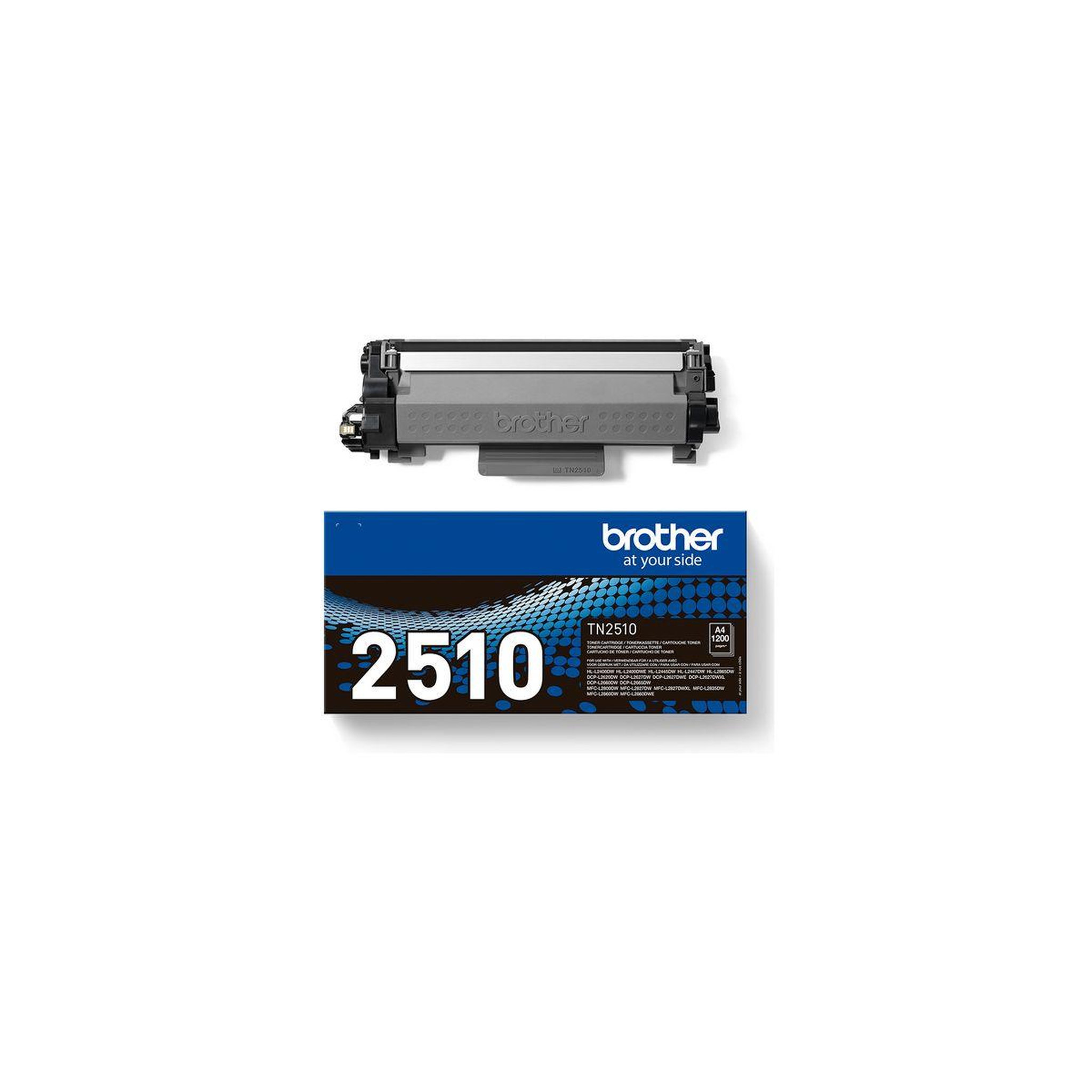 Voir la diapositive 2 : Brother Toner noir standard Brother TN2510 - 1200 pages