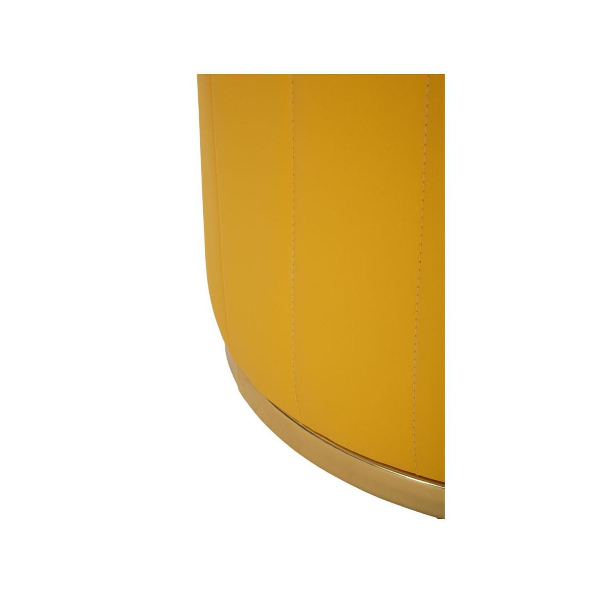 Voir la diapositive 5 : Paris Prix Pouf coffre design  london  46cm moutarde