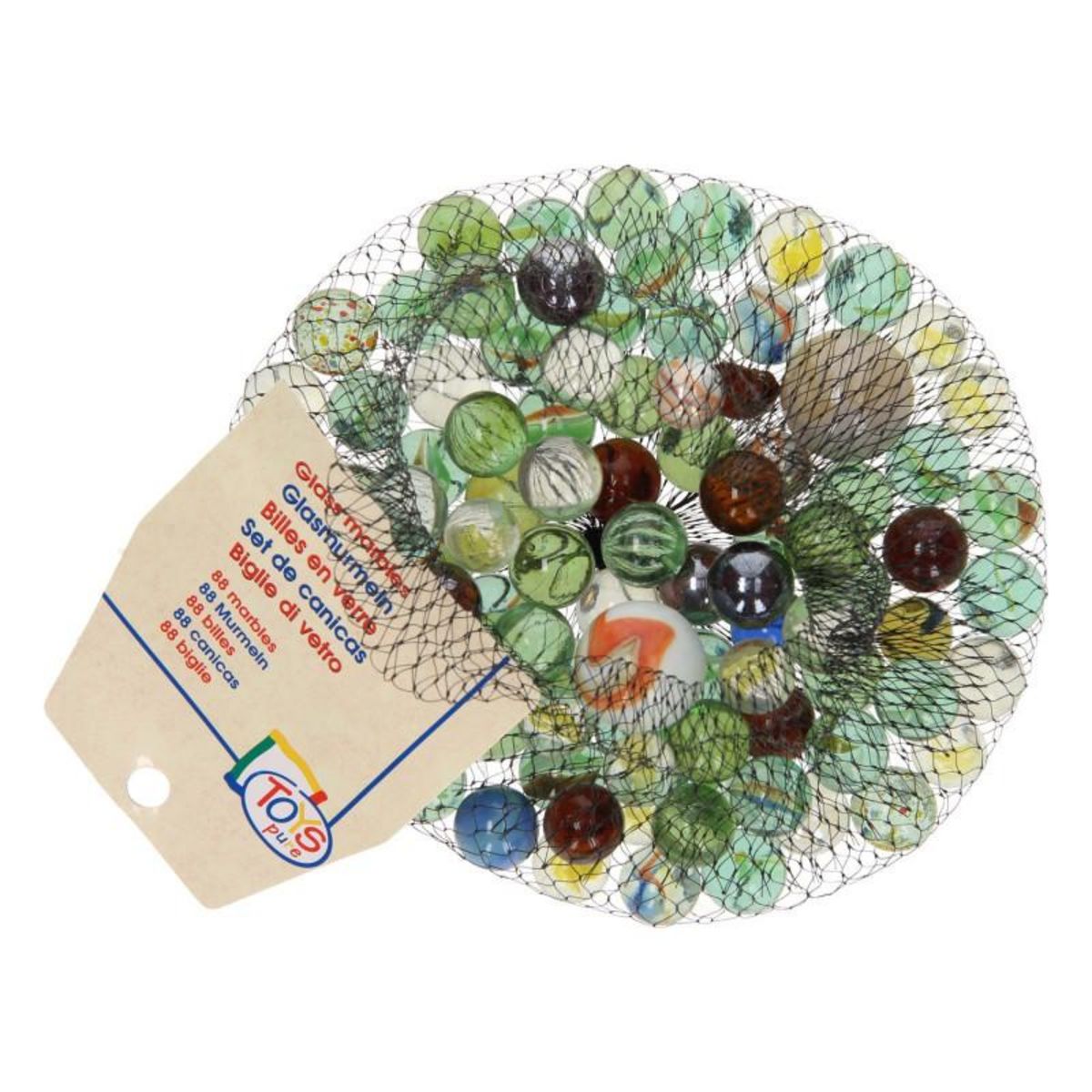 Goki GOKI Marbles in Net, 88st.