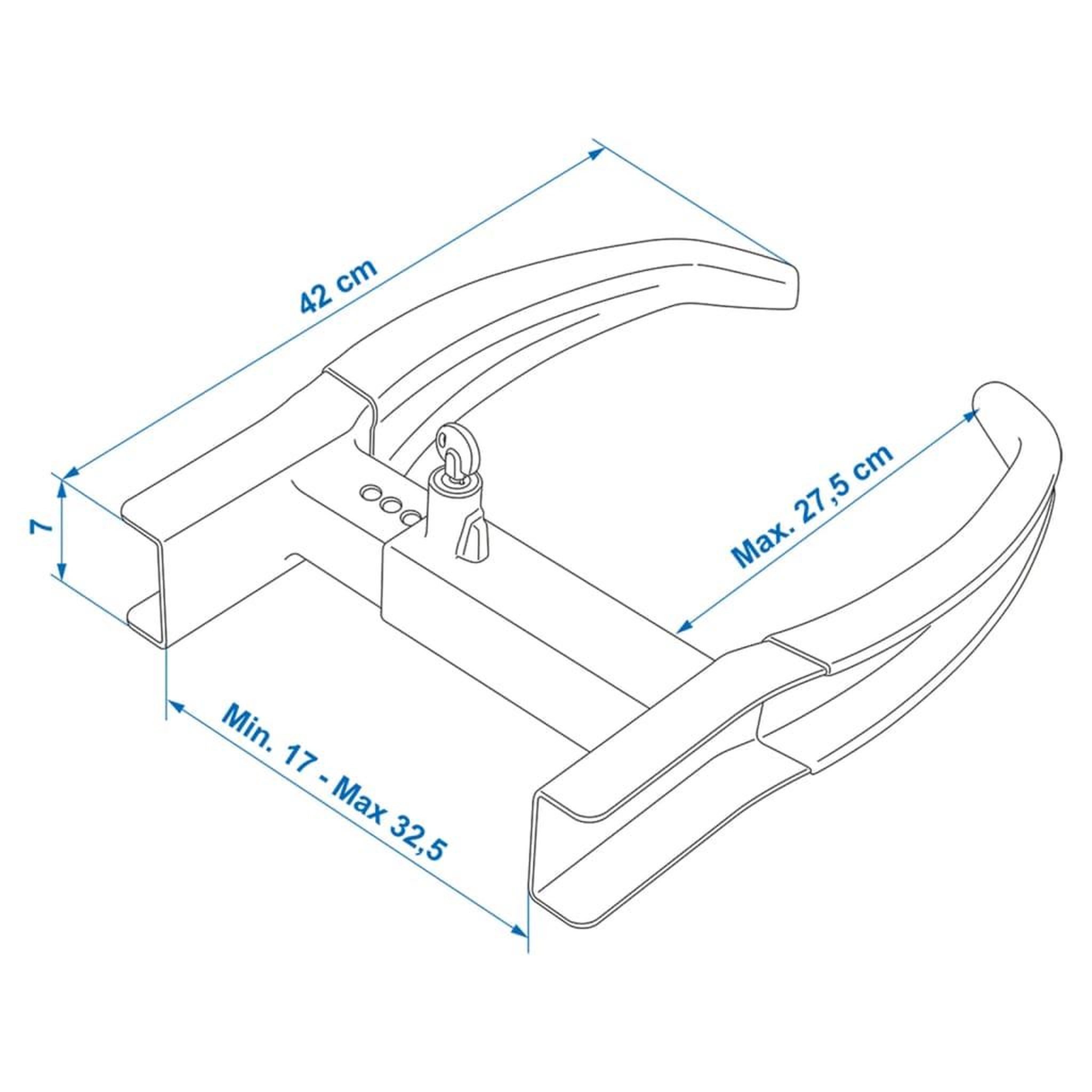 Voir la diapositive 6 : PROPLUS ProPlus Sabot de Denver XL universel