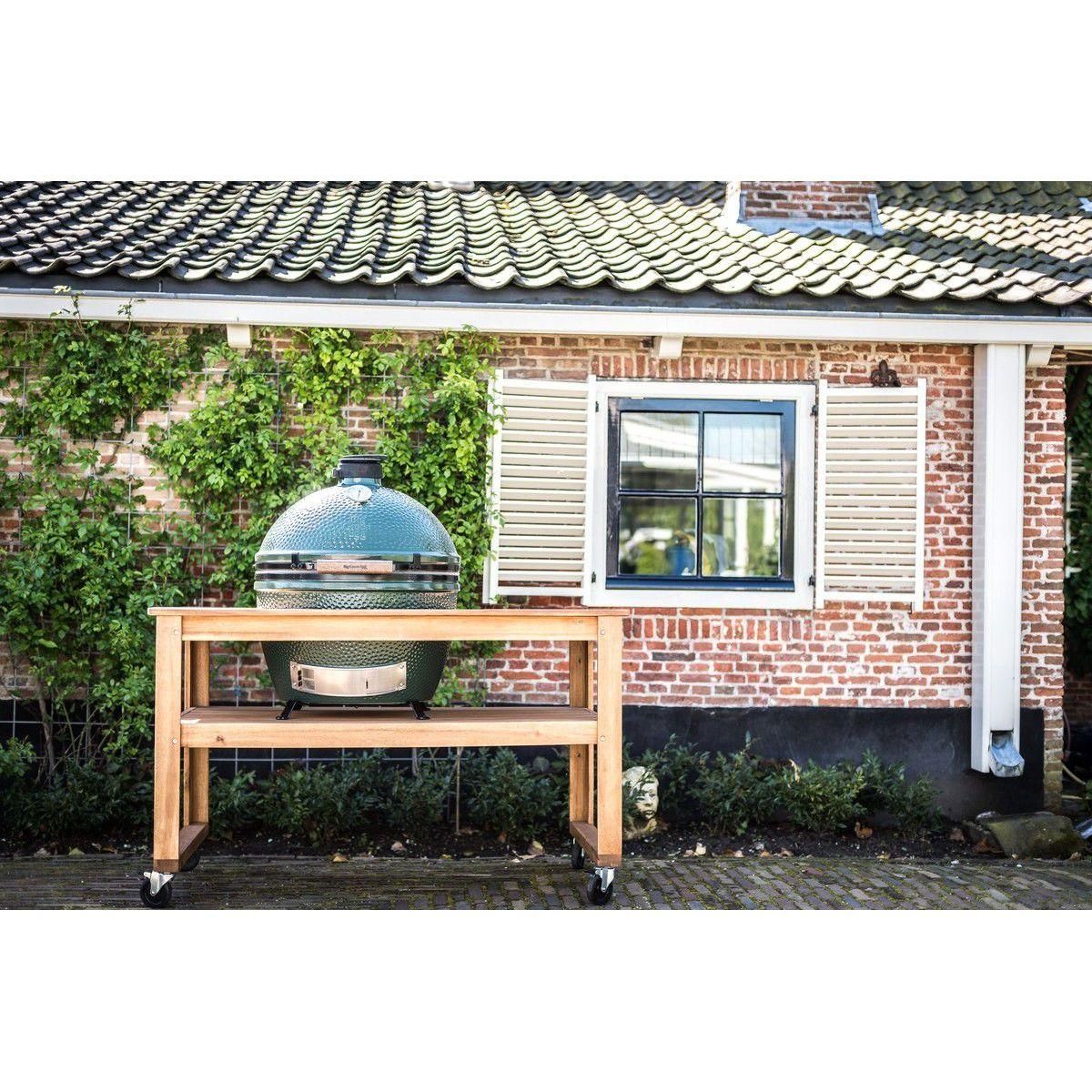 BIG GREEN EGG Table eucalyptus XLarge