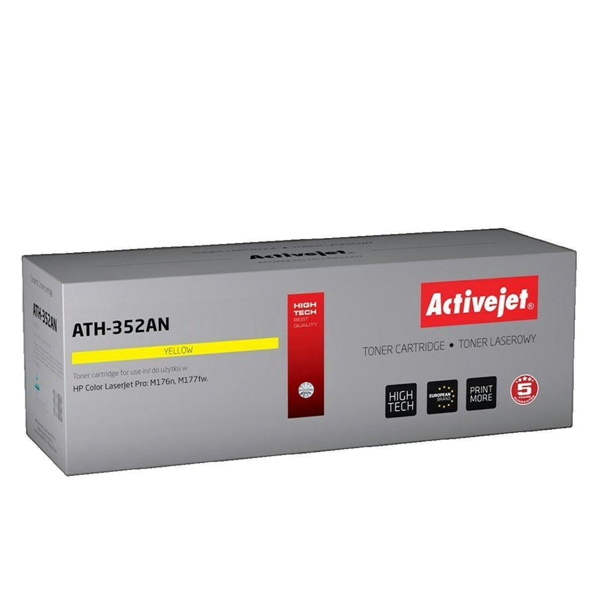 ActiveJet Cartouche de toner ActiveJet ATH-352AN Jaune