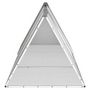 Voir la diapositive 4 : VIDAXL Cage pour lapin Gris 302,5x80,5x71 cm Acier galvanisé