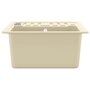 Voir la diapositive 5 : VIDAXL Evier de cuisine Granit Seul lavabo Beige