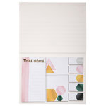 ATMOSPHERA Bloc-Notes Multifonction  Arty  18cm Blanc