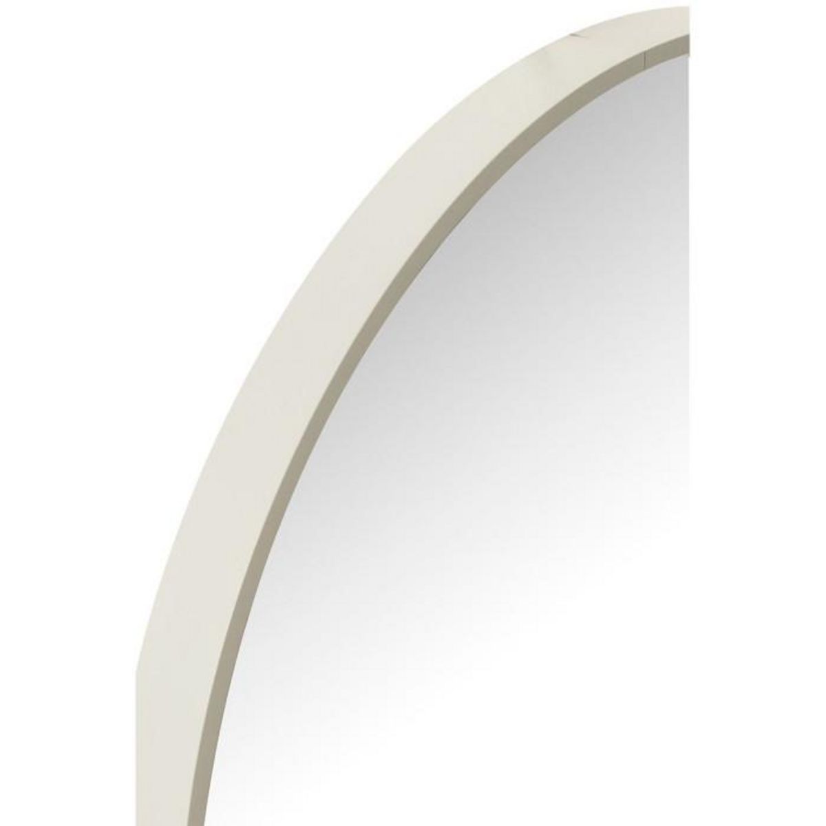 Paris Prix Miroir Mural Rond  Alicia  90cm Blanc