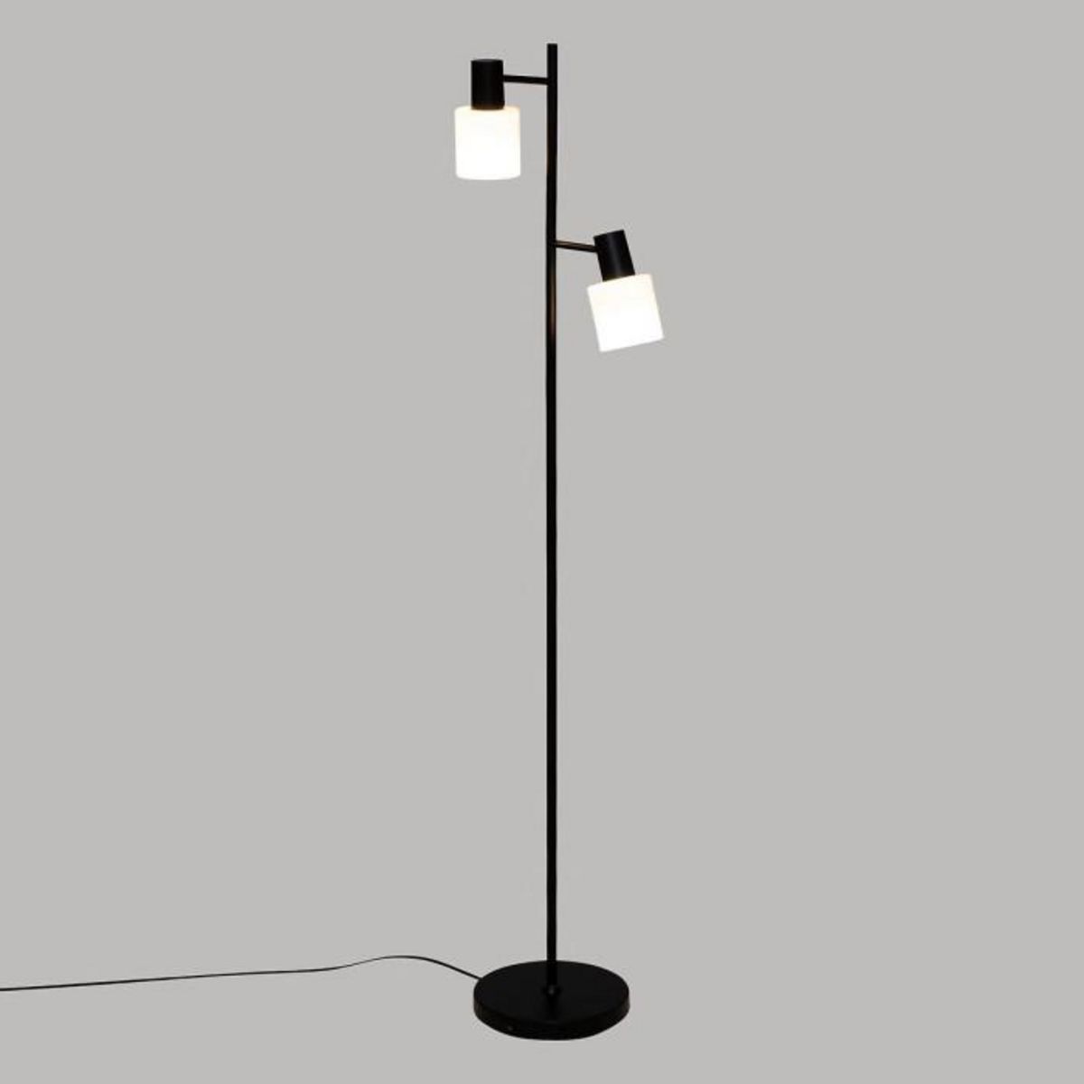 ATMOSPHERA Lampadaire Design en Métal  Tais  143cm Noir