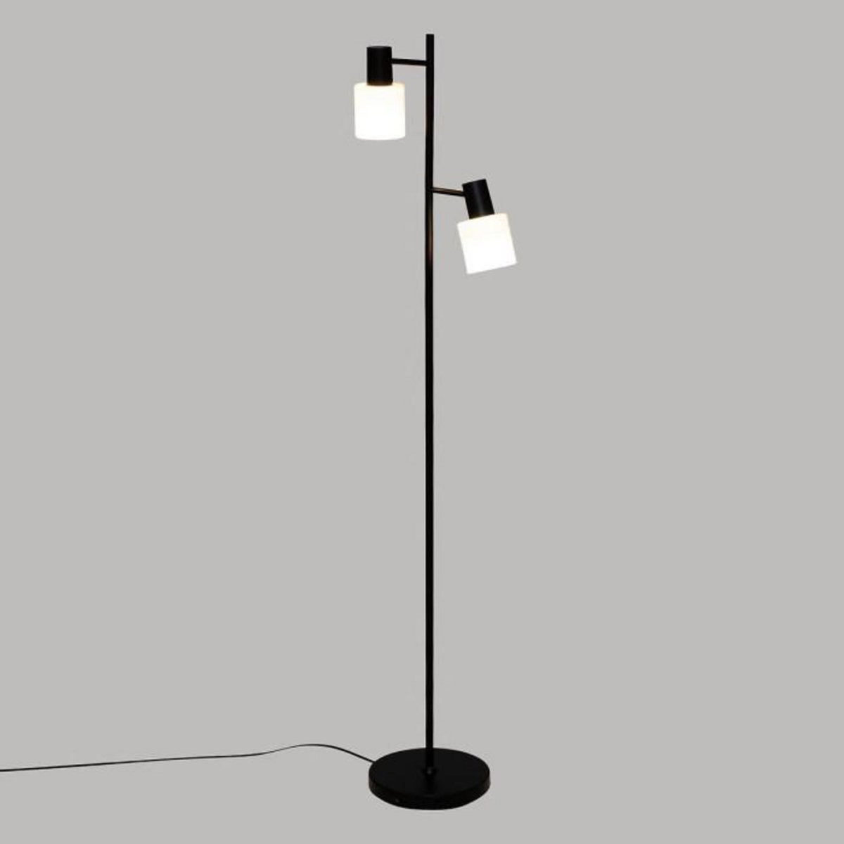 ATMOSPHERA Lampadaire Design en Métal  Tais  143cm Noir