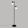 Voir la diapositive 4 : ATMOSPHERA Lampadaire Design en Métal  Tais  143cm Noir