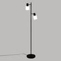 Voir la diapositive 4 : ATMOSPHERA Lampadaire Design en Métal  Tais  143cm Noir