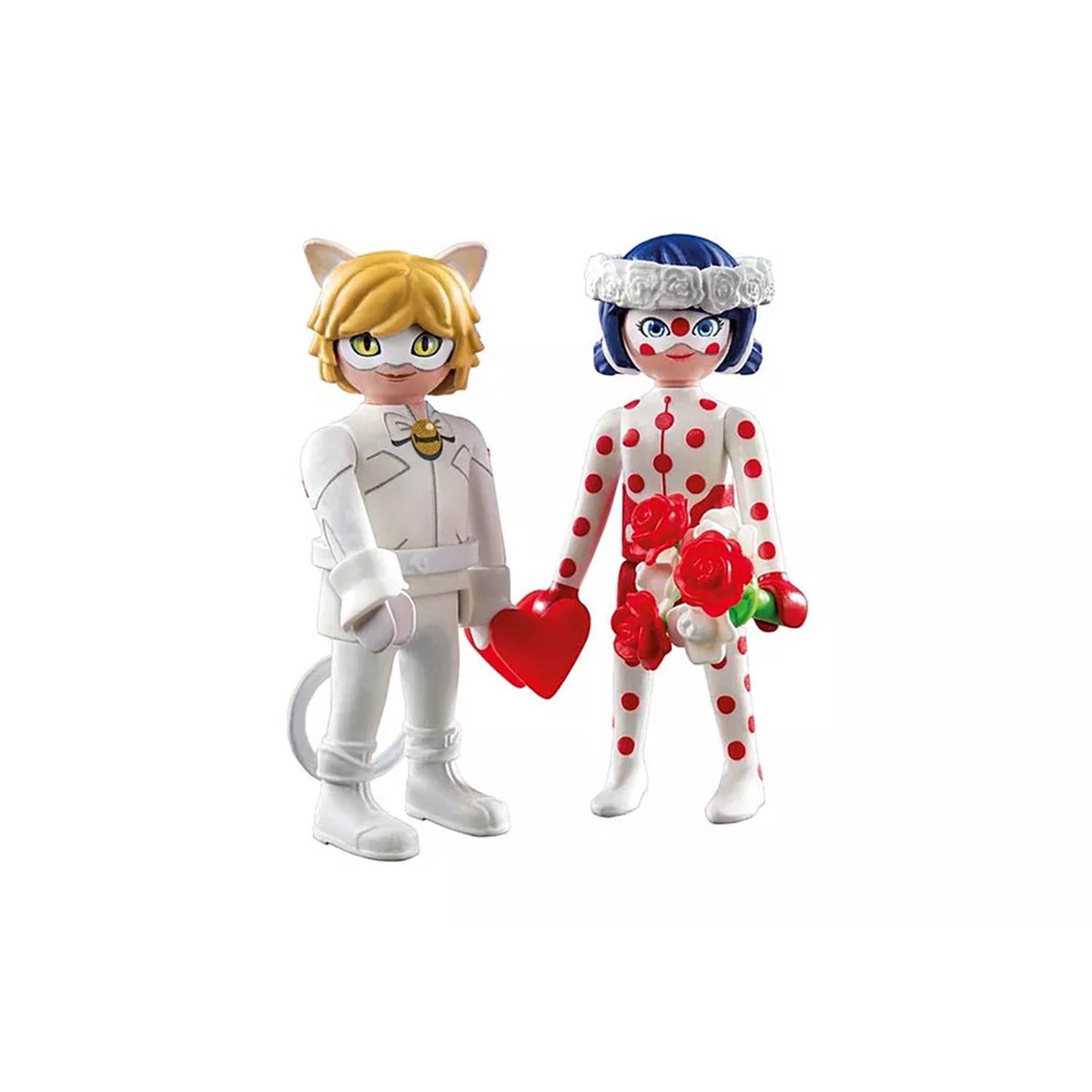 Voir la diapositive 2 : PLAYMOBIL Le mariage de Ladybug et Chat Noir