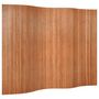 Voir la diapositive 2 : VIDAXL Cloison de separation marron 165x250 cm bambou