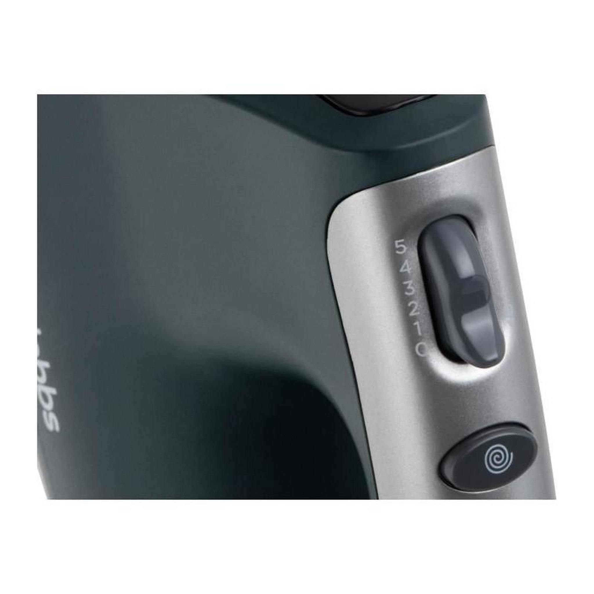 Voir la diapositive 2 : Russell Hobbs Batteur a main - RUSSEL HOBBS - Desire Matte Charcoal - 185 W - 5 vitesses - Noir