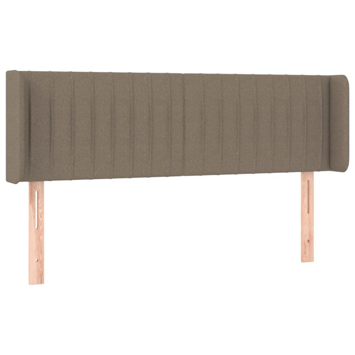 VIDAXL Tete de lit a LED Taupe 147x16x78/88 cm Tissu
