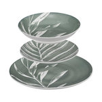 SECRET DE GOURMET Service 18 Pièces  Green Harmony  26cm Vert