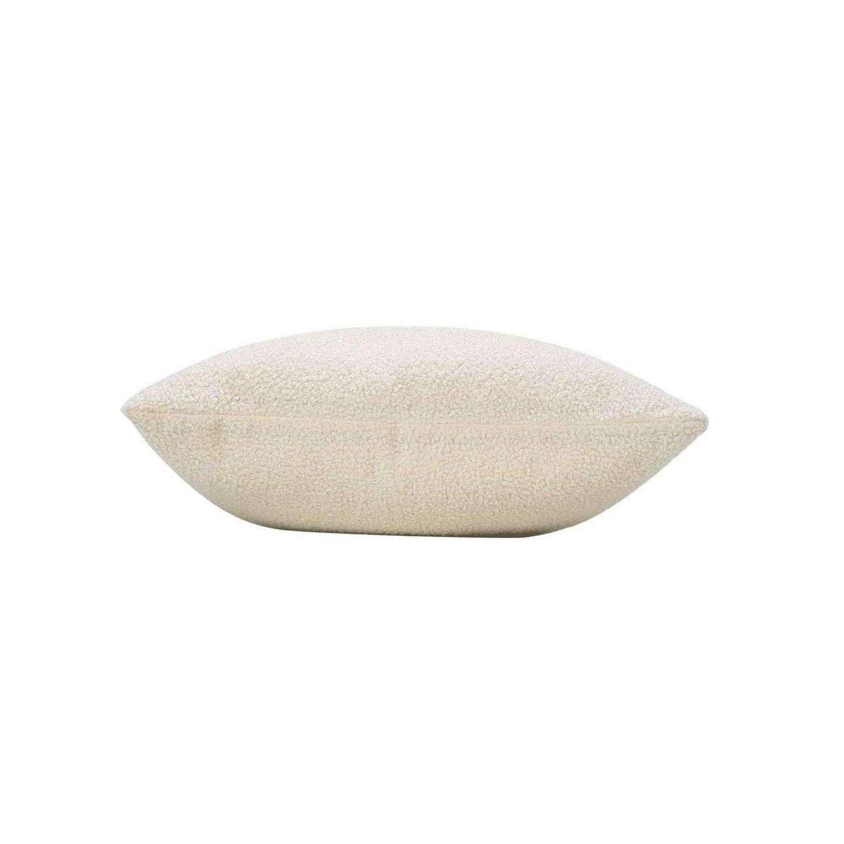 Douceur d'Intérieur Coussin déhoussable BELI - Bouclette unie