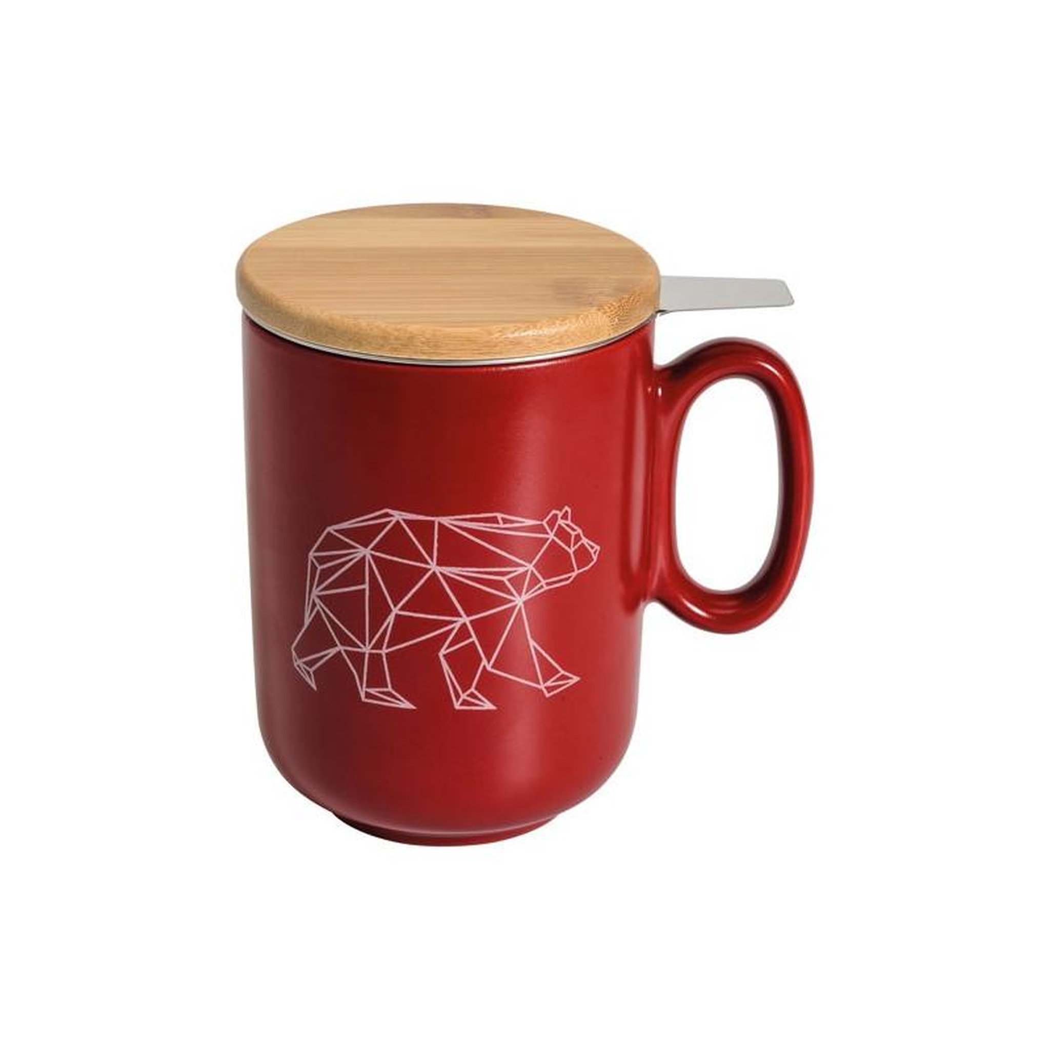Table&cook ORIGAMI OURS TISANIERE ROUGE 450ML TABLE ET COOK - 86E-001-MOR