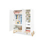 Voir la diapositive 2 : Pinolino Grande armoire 'Bridge' blanc bois