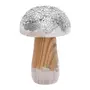 RICO DESIGN Petit champignon en bois argenté