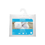 DUNLOPILLO Sous Taie Confort Coton. Coloris disponibles : Blanc