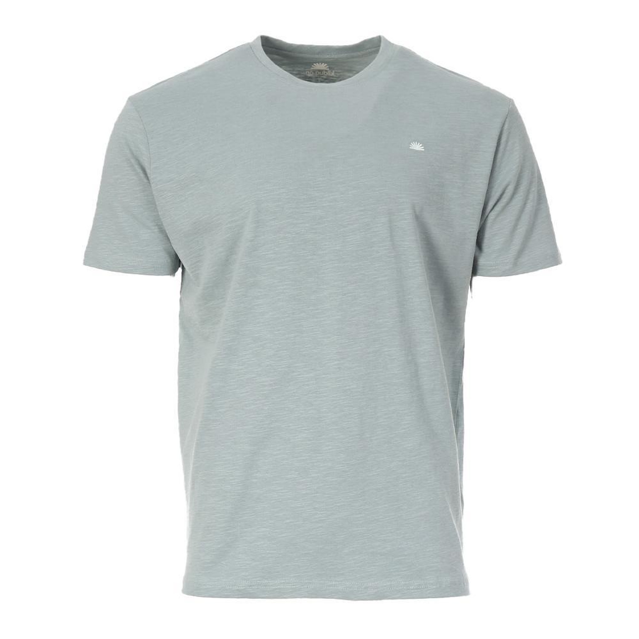 No Publik T-Shirt Bleu Homme No Publik Flamme. Coloris disponibles : Bleu