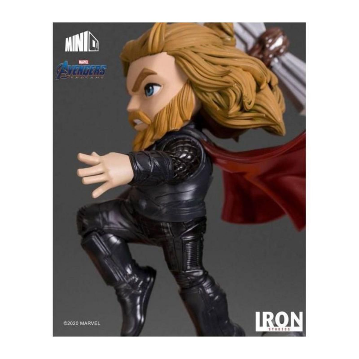 IRON STUDIOS Figurine - IRON STUDIOS - Mini Co. Deluxe - Marvels Avengers : Thor - PVC - 21 cm
