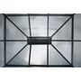 Voir la diapositive 5 : HESPERIDE Pergola Belize en aluminium et polycarbonate - L. 360 x 300 cm - Graphite