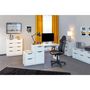 Voir la diapositive 9 : Commode meuble de rangement 2 tiroirs FALONE