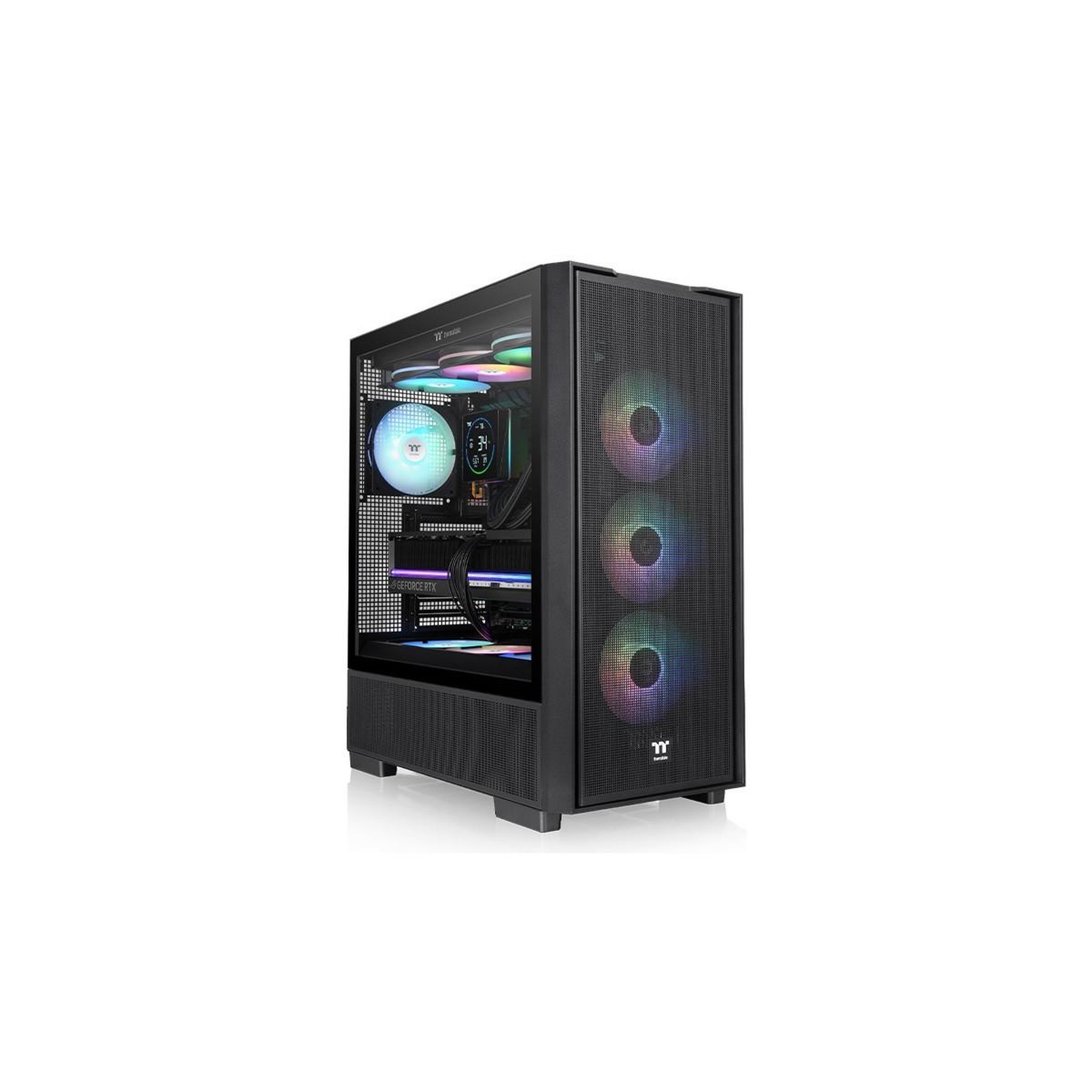 Thermaltake Thermaltake s380 tg argb midi tower noir