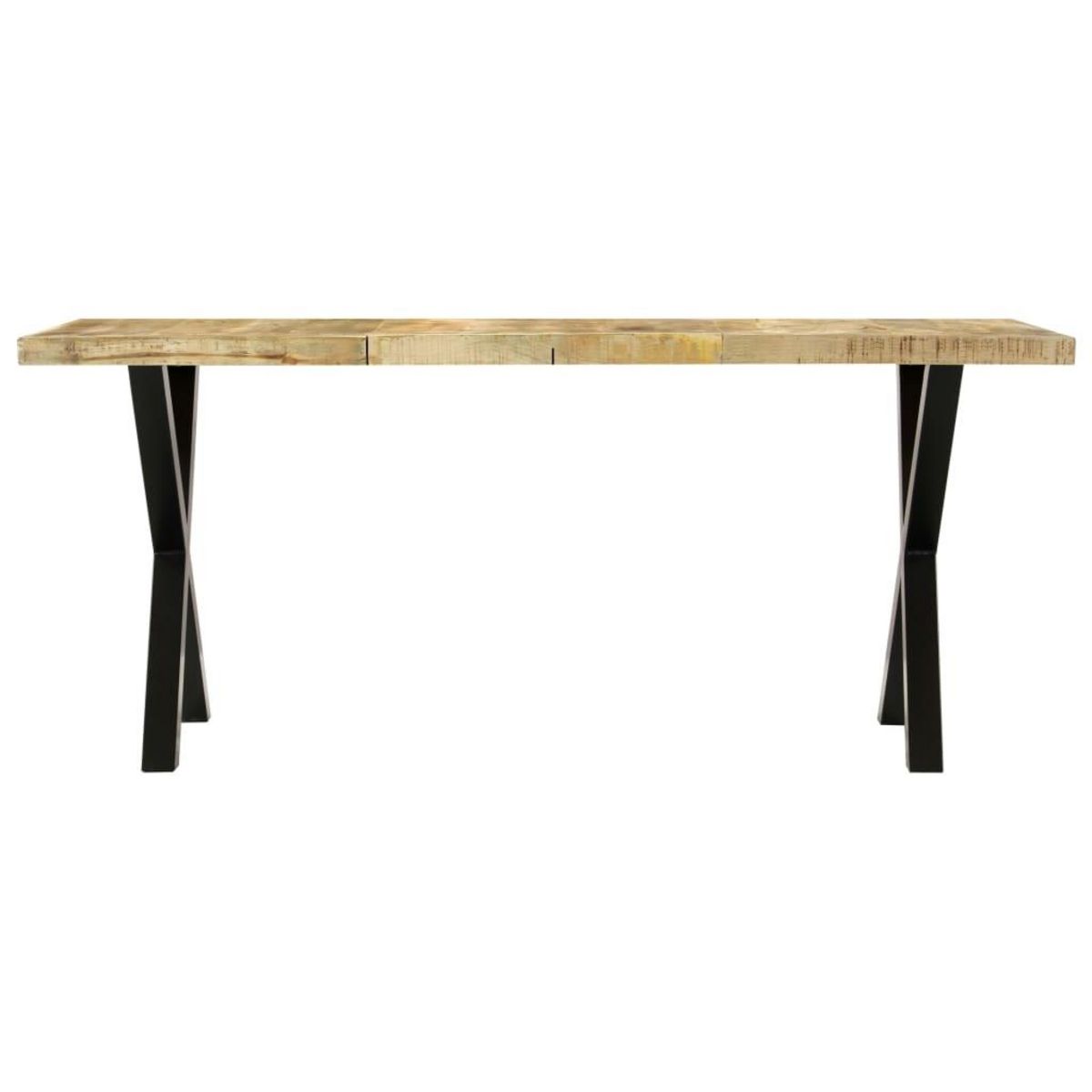 VIDAXL Table a manger 180x90x76 cm Bois de manguier massif
